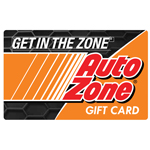 AUTOZONE<sup>®</sup> $25 Physical Gift Card