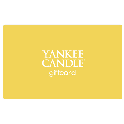 YANKEE CANDLE<sup>&reg;</sup> $25 Gift Card - Buy scented candles and the latest seasonal fragrance!